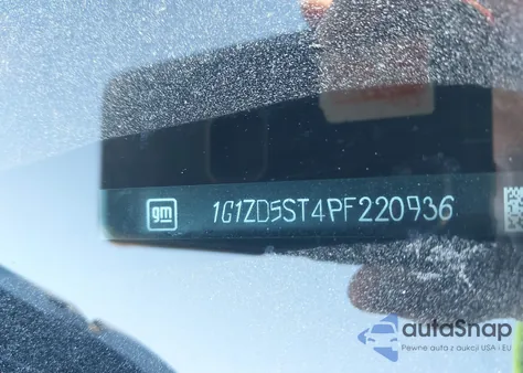 2023 Chevrolet Malibu Fwd 1Lt из США, поврежденный, VIN 1G1ZD5ST4PF220936